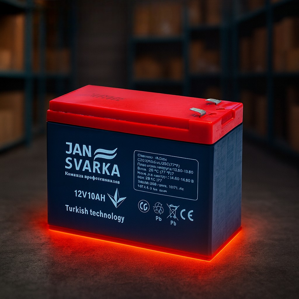 Аккумуляторная батарея JANSVARKA 12V 10Ah для опрыскивателя и другой техники